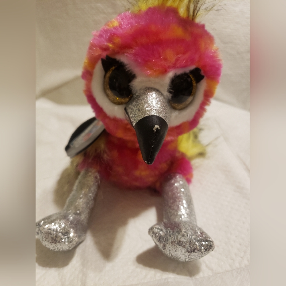 Zuru Coco Surprise Plush Neon Fliss Flamingo Bird Stuffed Plush Tag FLISS ONLY